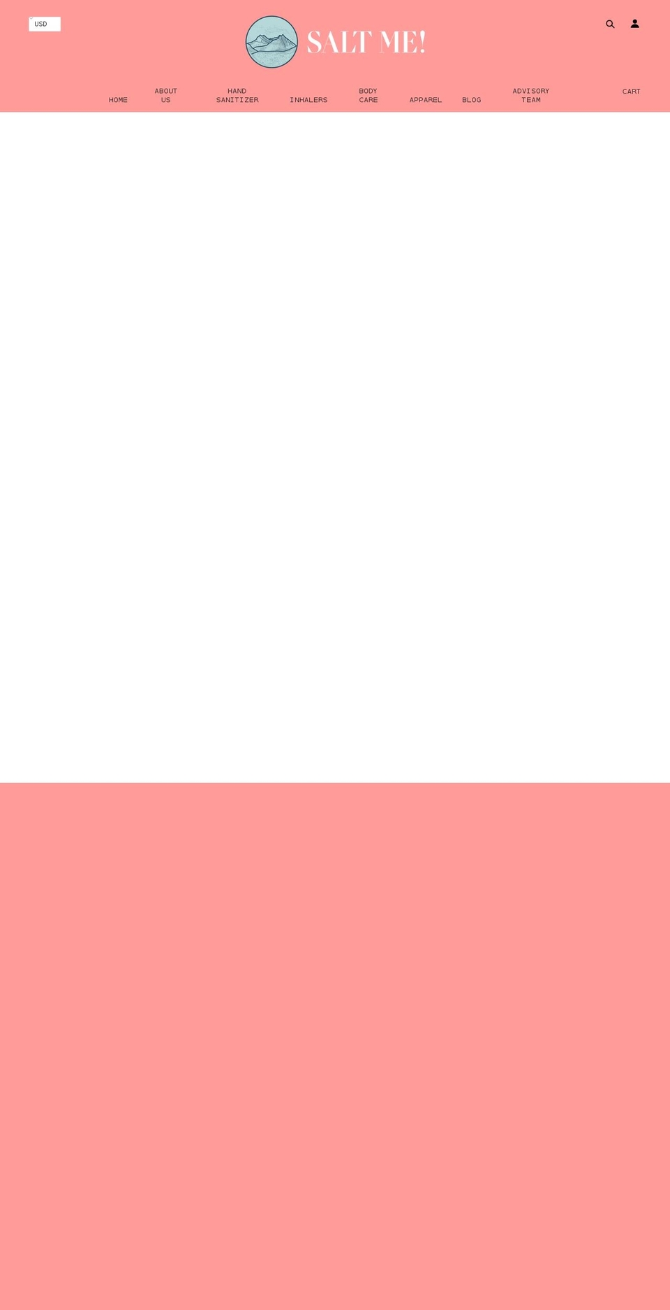 saltmepink.com shopify website screenshot