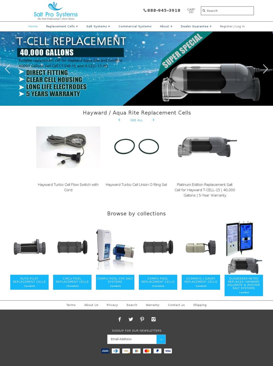 saltprodirect.com — Shopify storefront screenshot