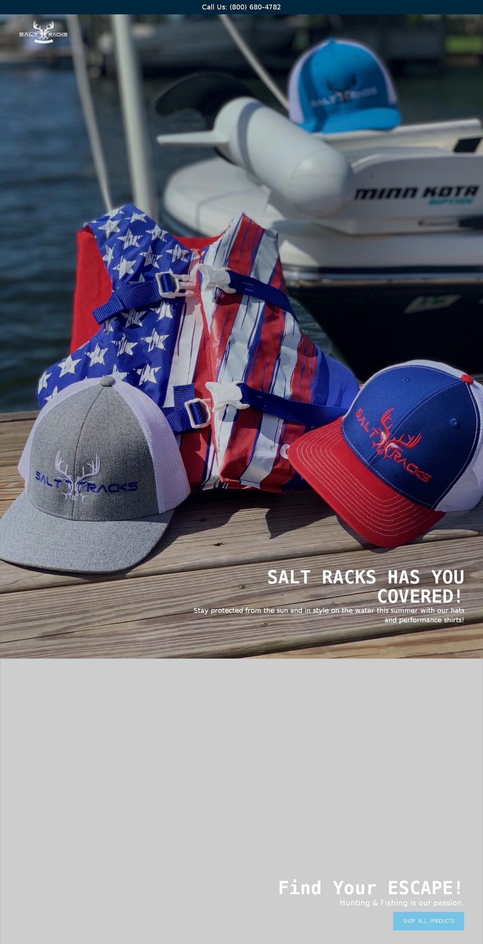 saltracks.com shopify website screenshot