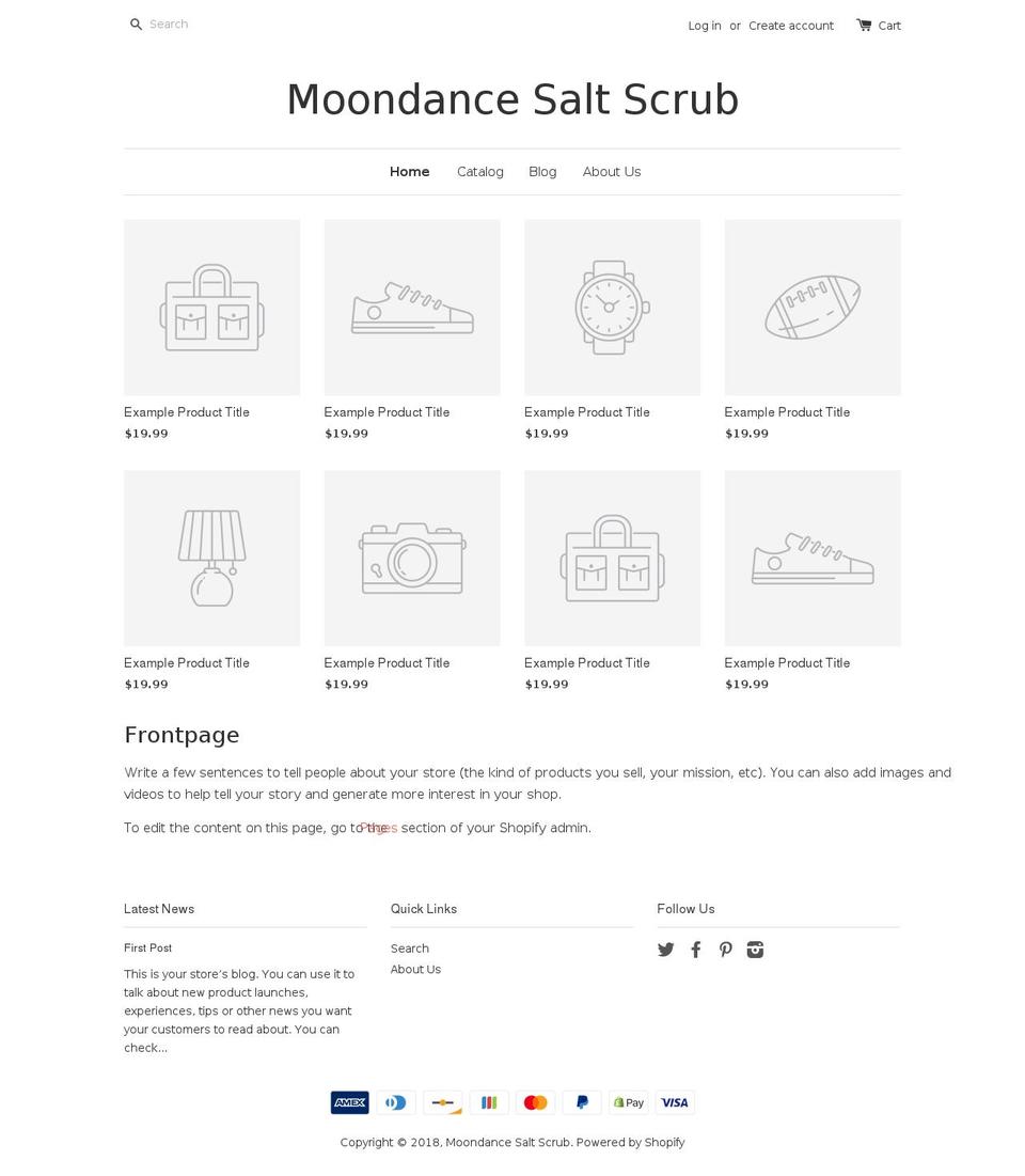 salts4utoo.com — Shopify storefront screenshot