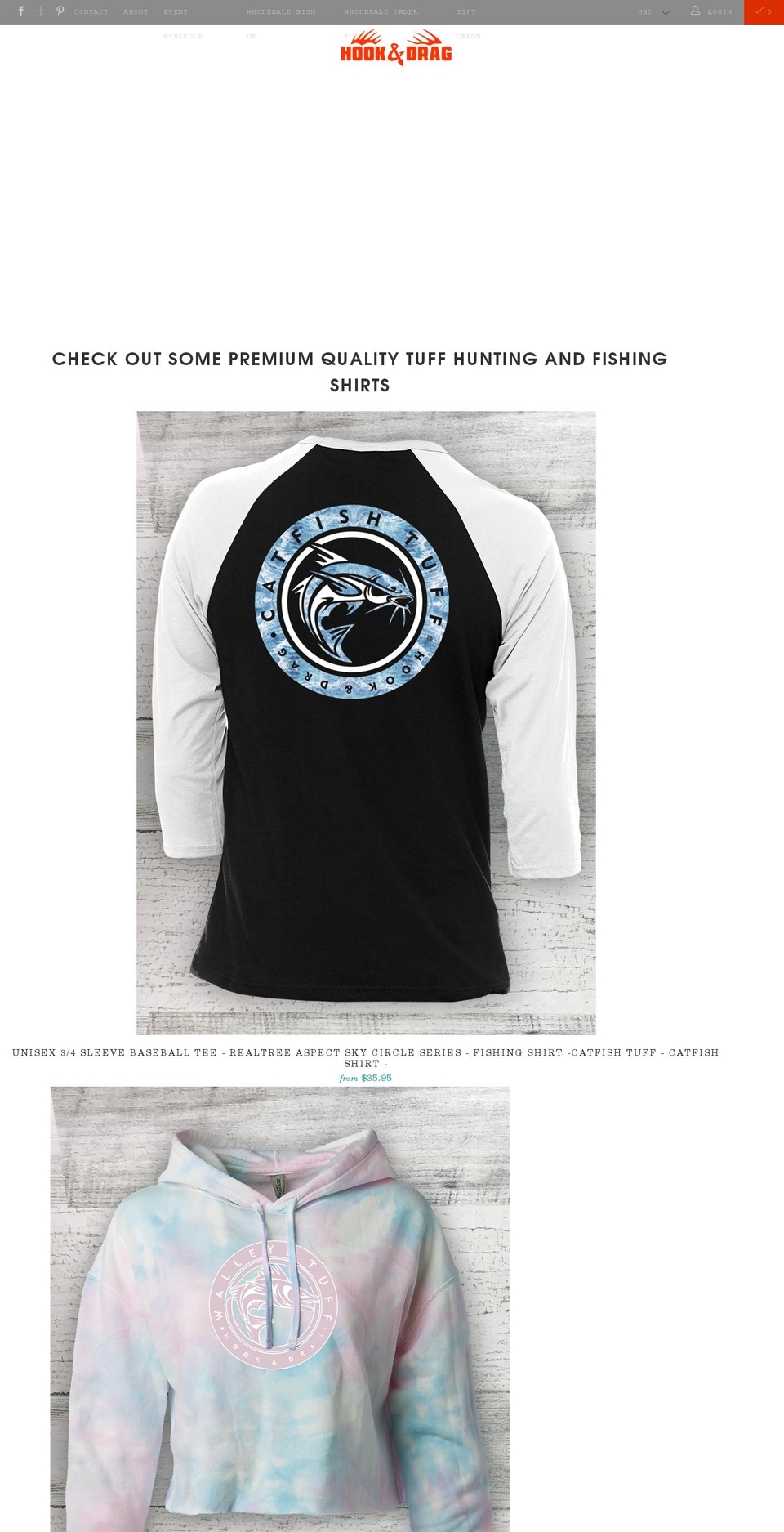 saltwatertuff.com shopify website screenshot