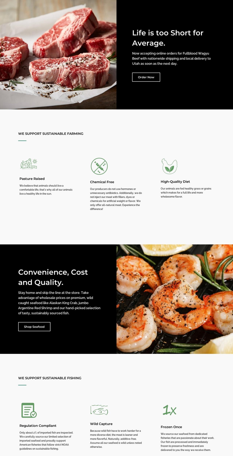 saltypeaksgourmet.com shopify website screenshot