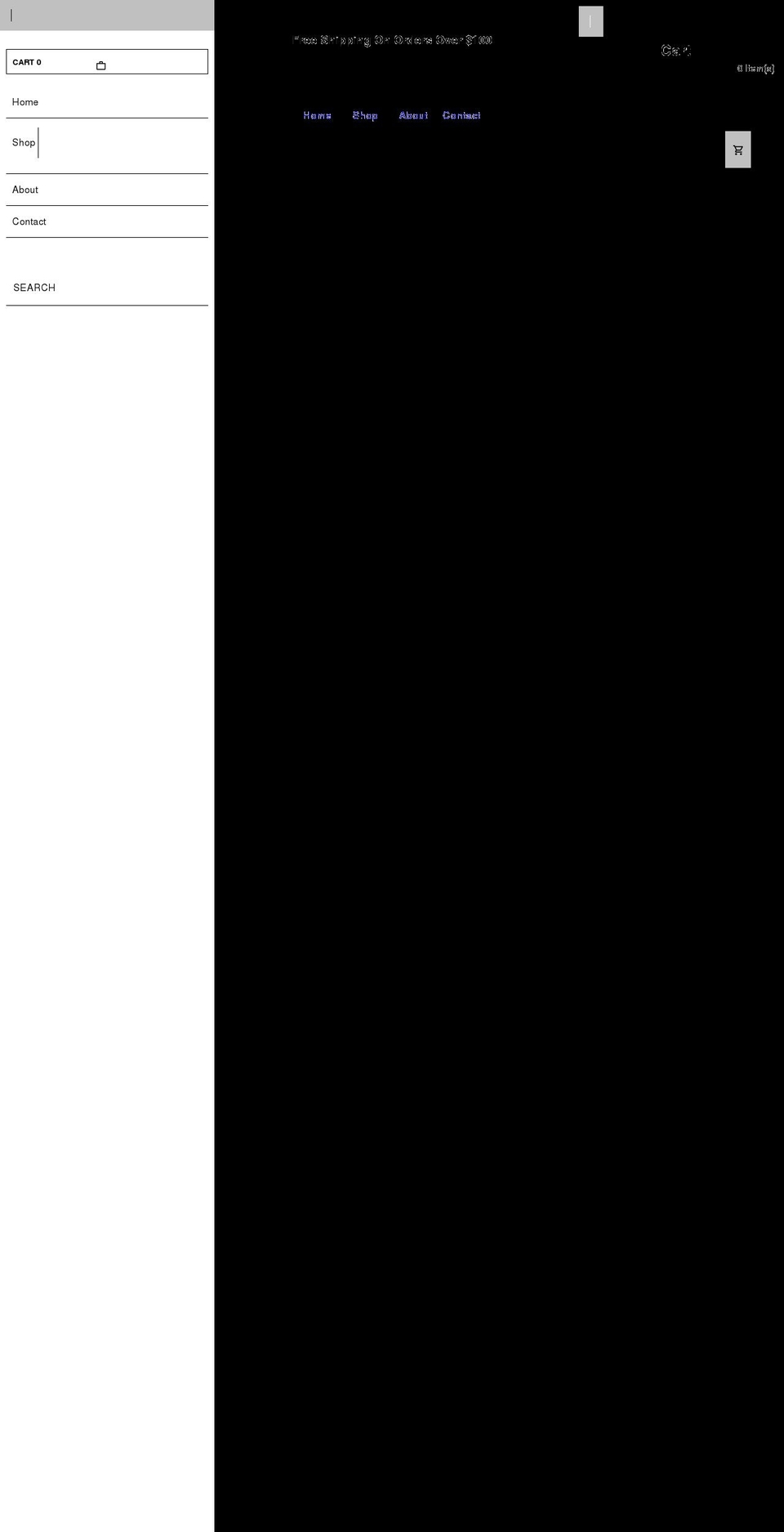 saltystitch.com shopify website screenshot