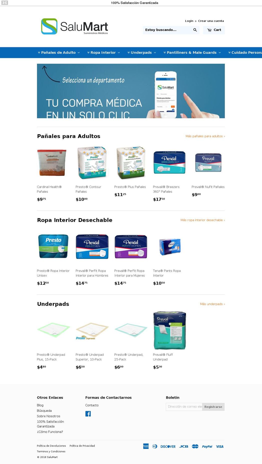 salumart.com — Shopify storefront screenshot