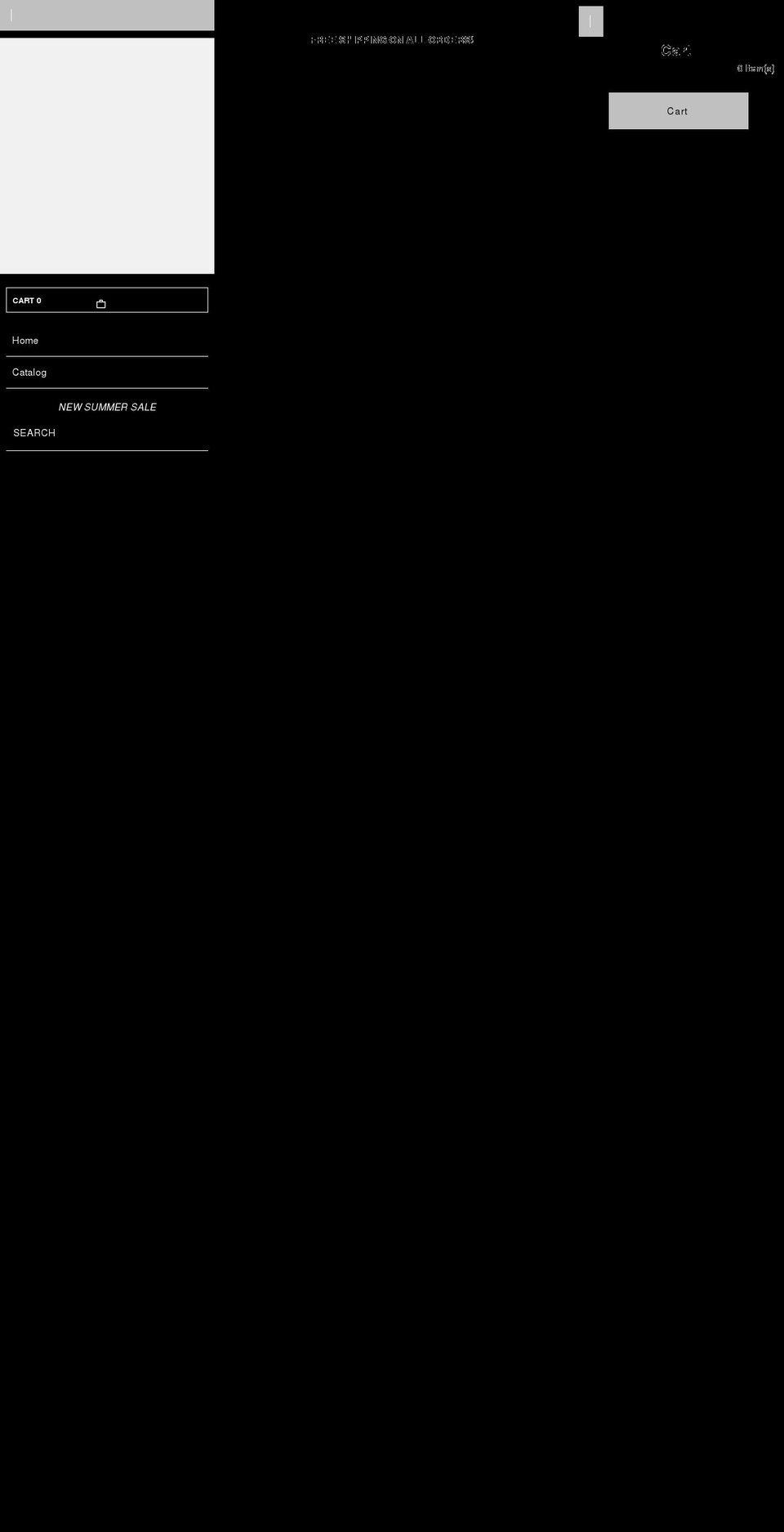 salvationandcrowns.com shopify website screenshot