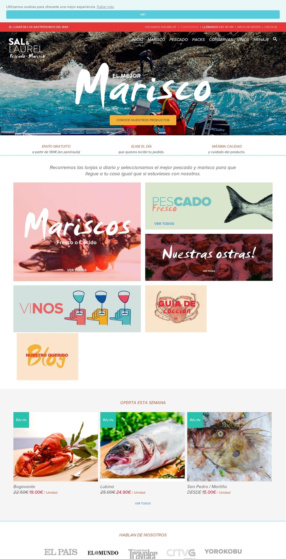 salylaurel.com — Shopify storefront screenshot