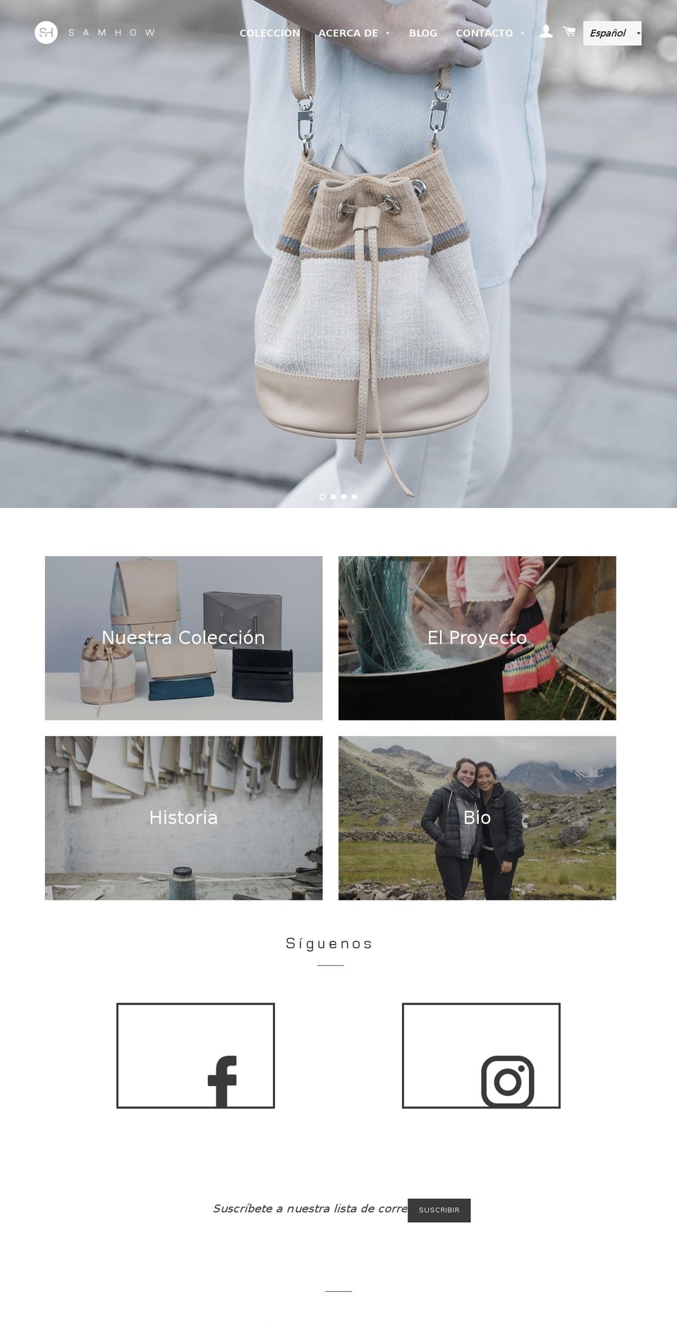 sam-how.com shopify website screenshot