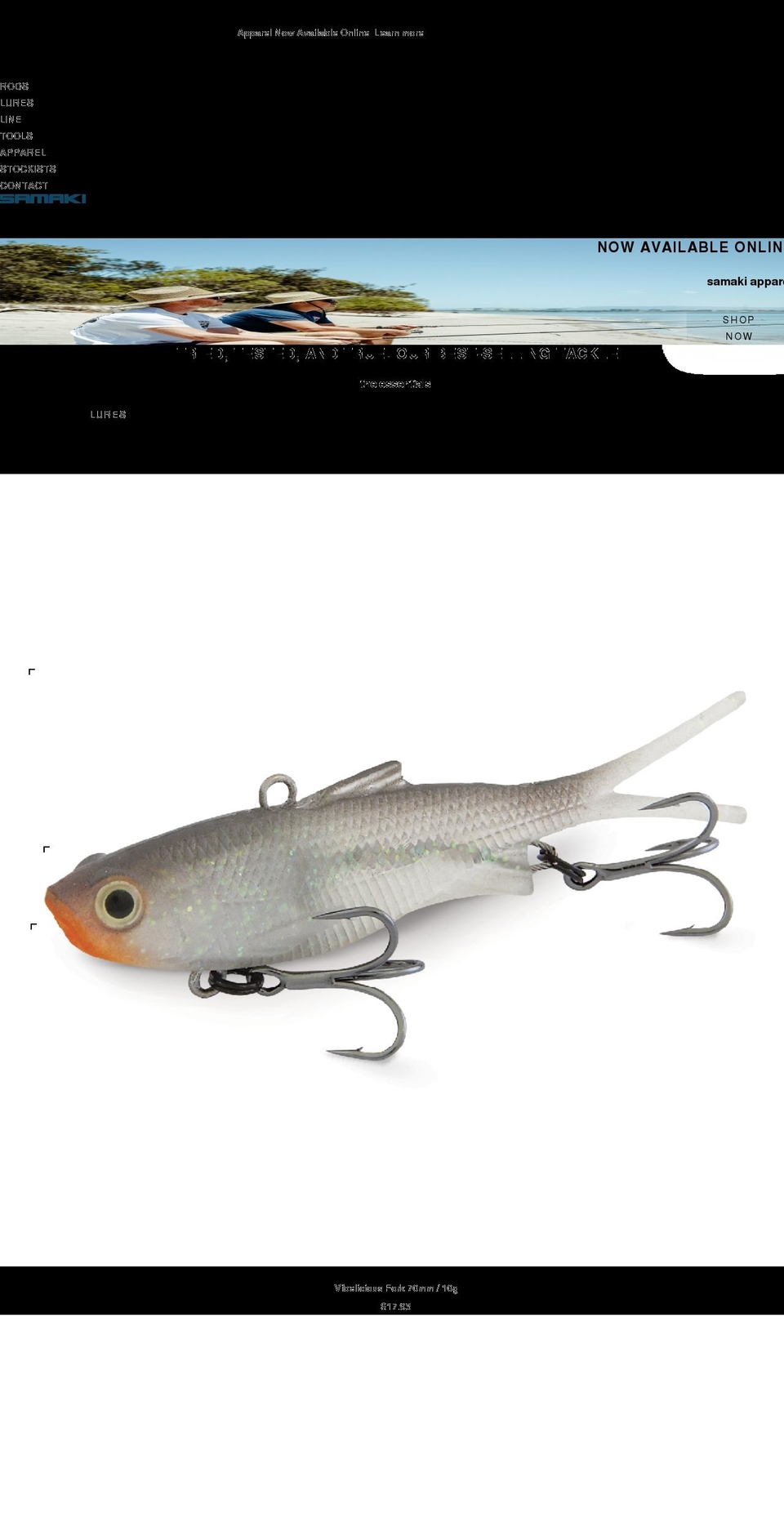 samaki.com.au shopify website screenshot