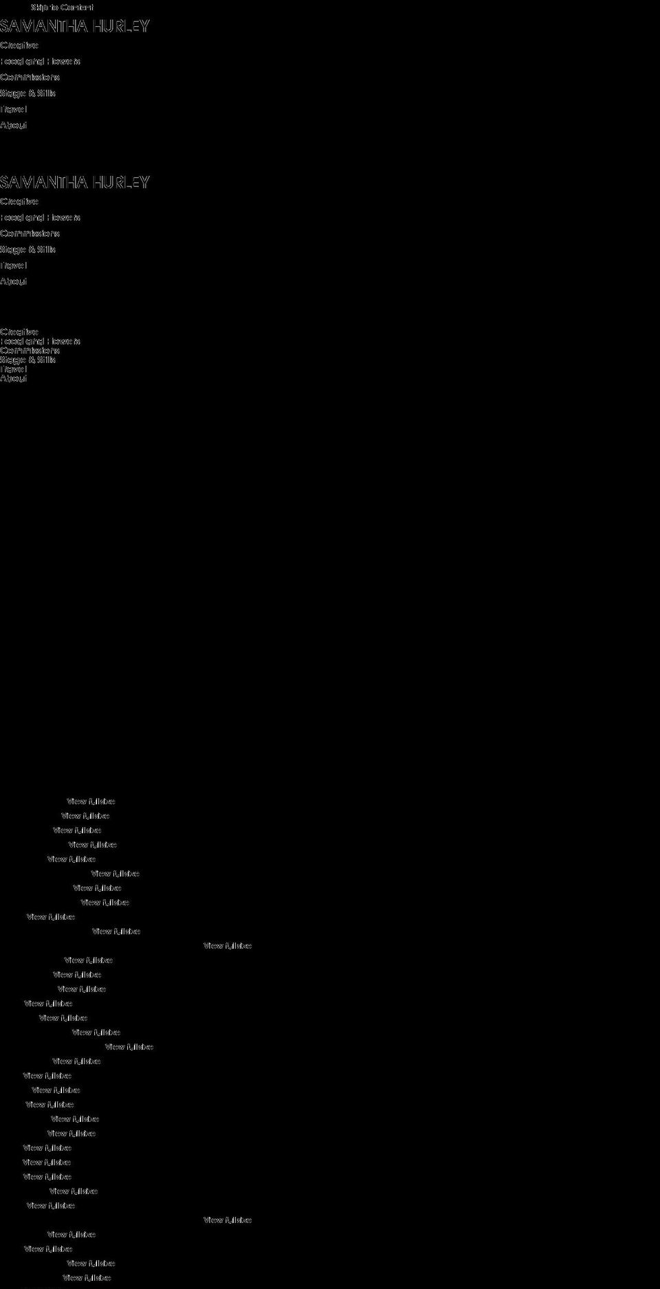 samanthahurleyphoto.com — Shopify storefront screenshot