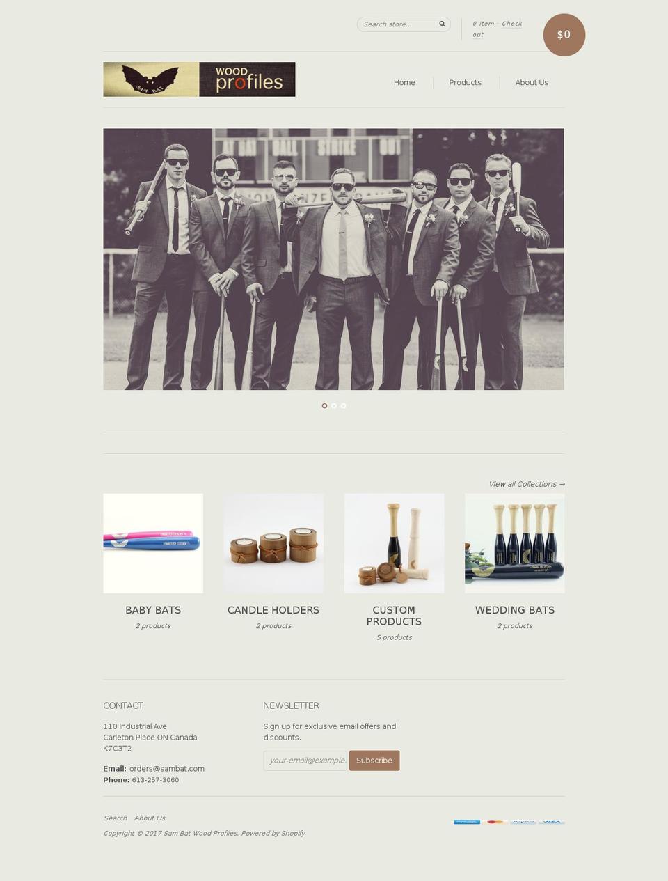 sambatwoodpro.com shopify website screenshot