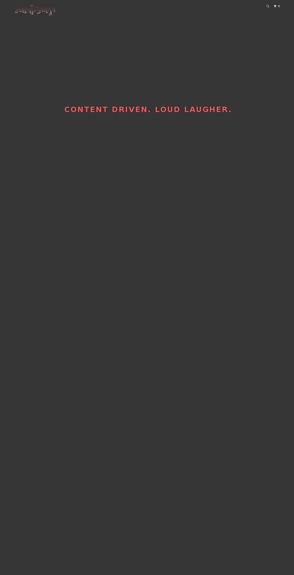 samchizanga.com — Shopify storefront screenshot
