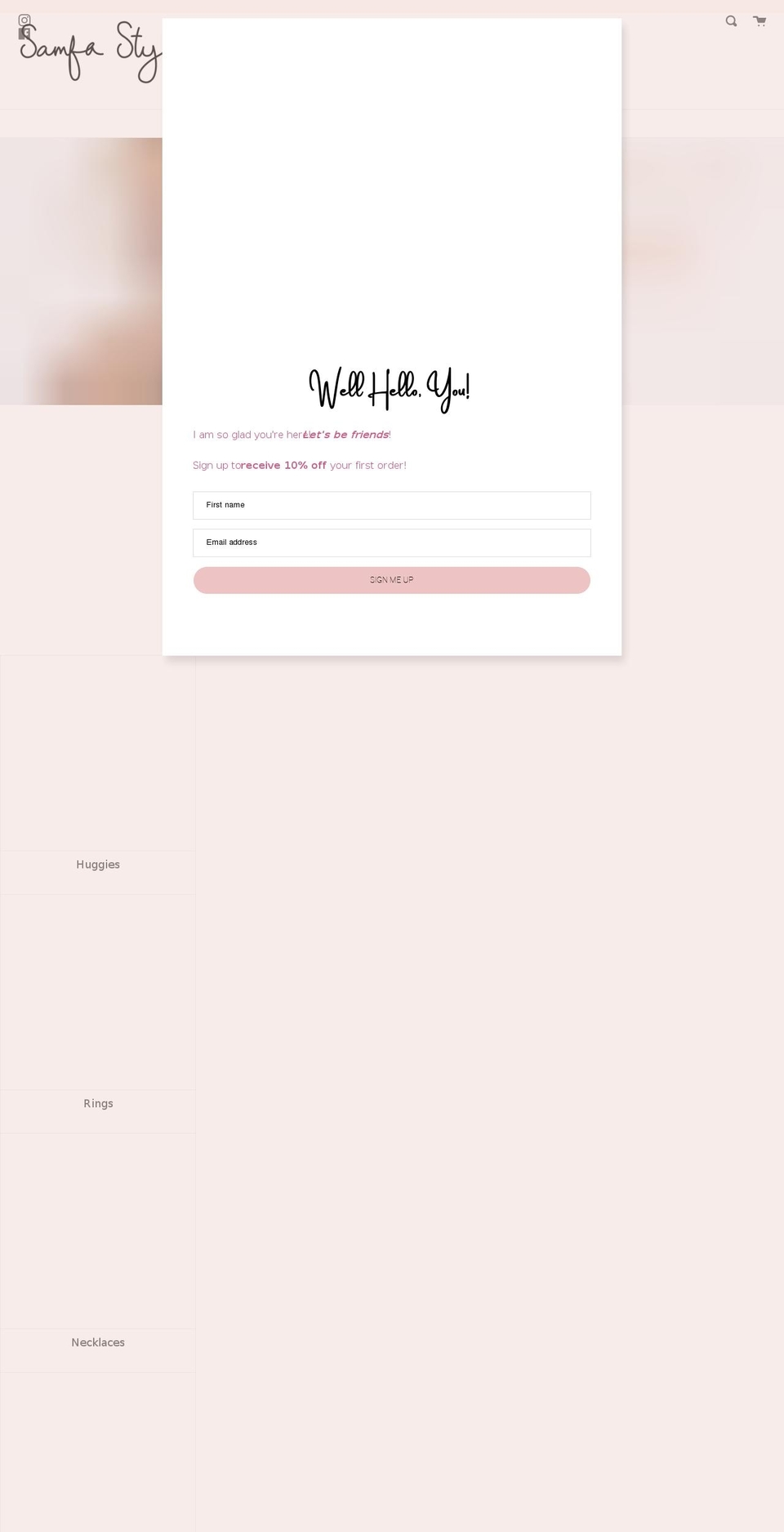 samfastyle.com shopify website screenshot