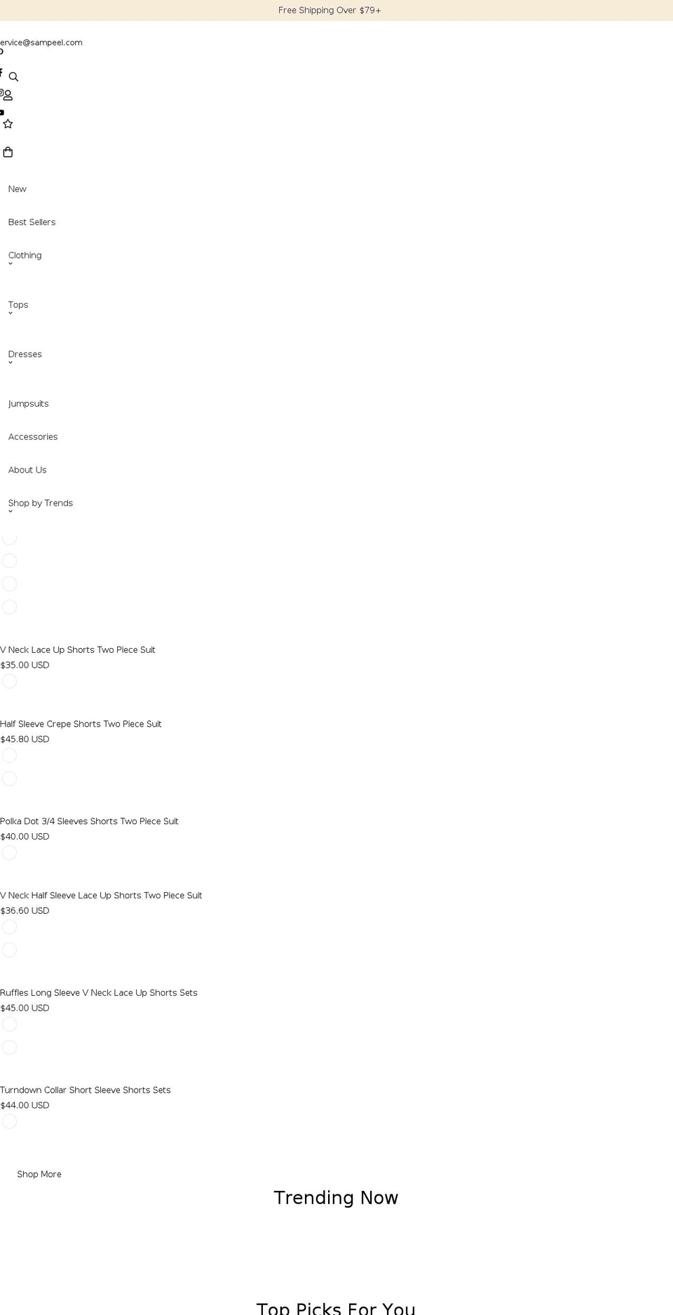sampeel.com shopify website screenshot