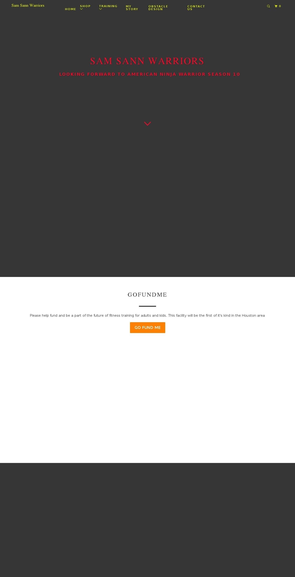 samsann.com shopify website screenshot