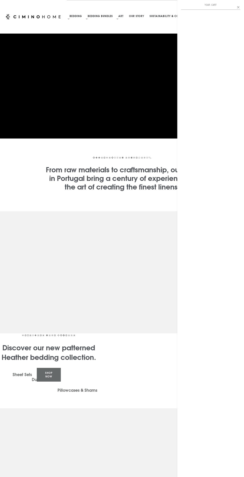 samuelcimino.com — Shopify storefront screenshot