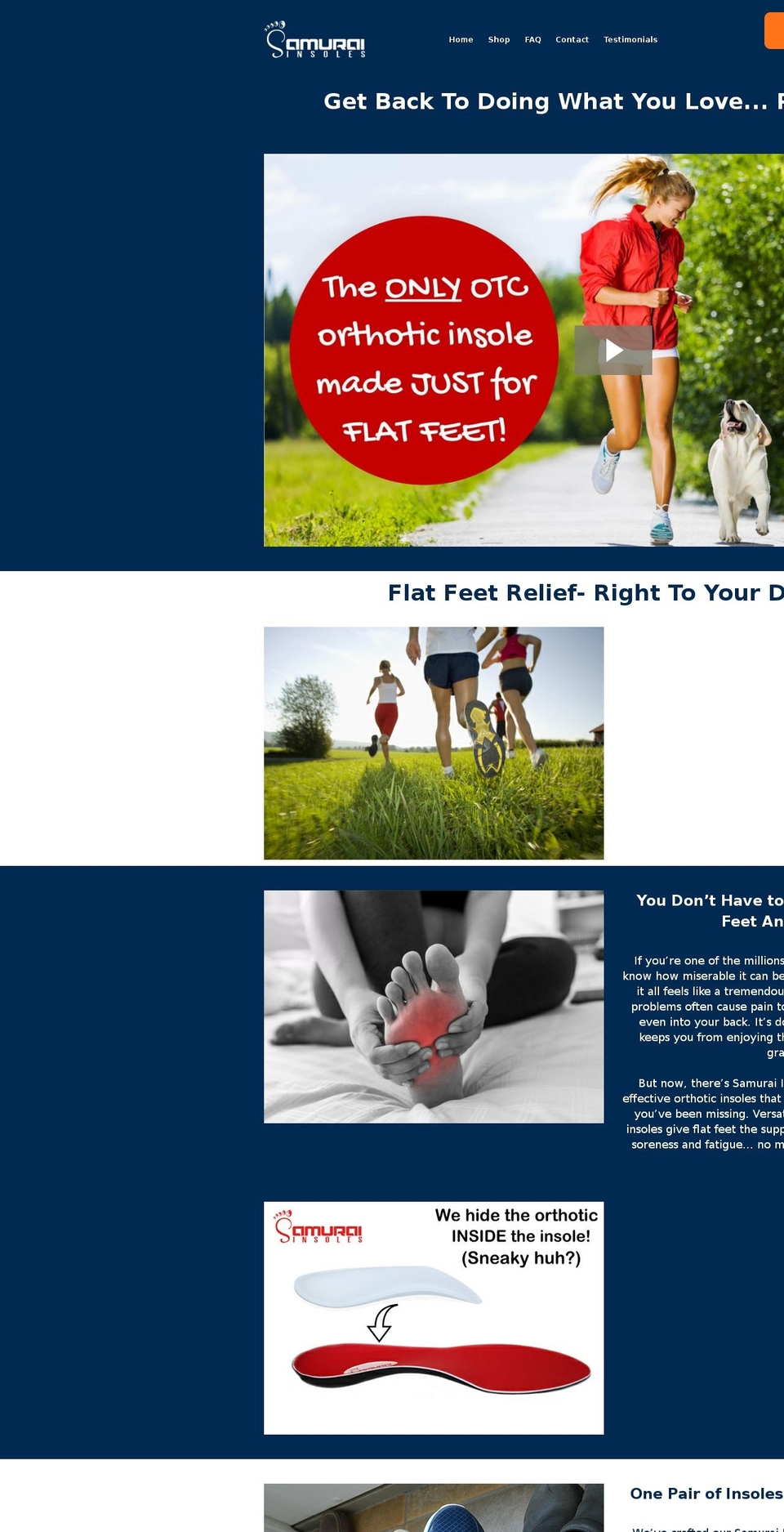 samuraiinsoles.com shopify website screenshot