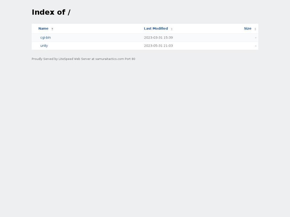 samuraitactics.com — Shopify storefront screenshot