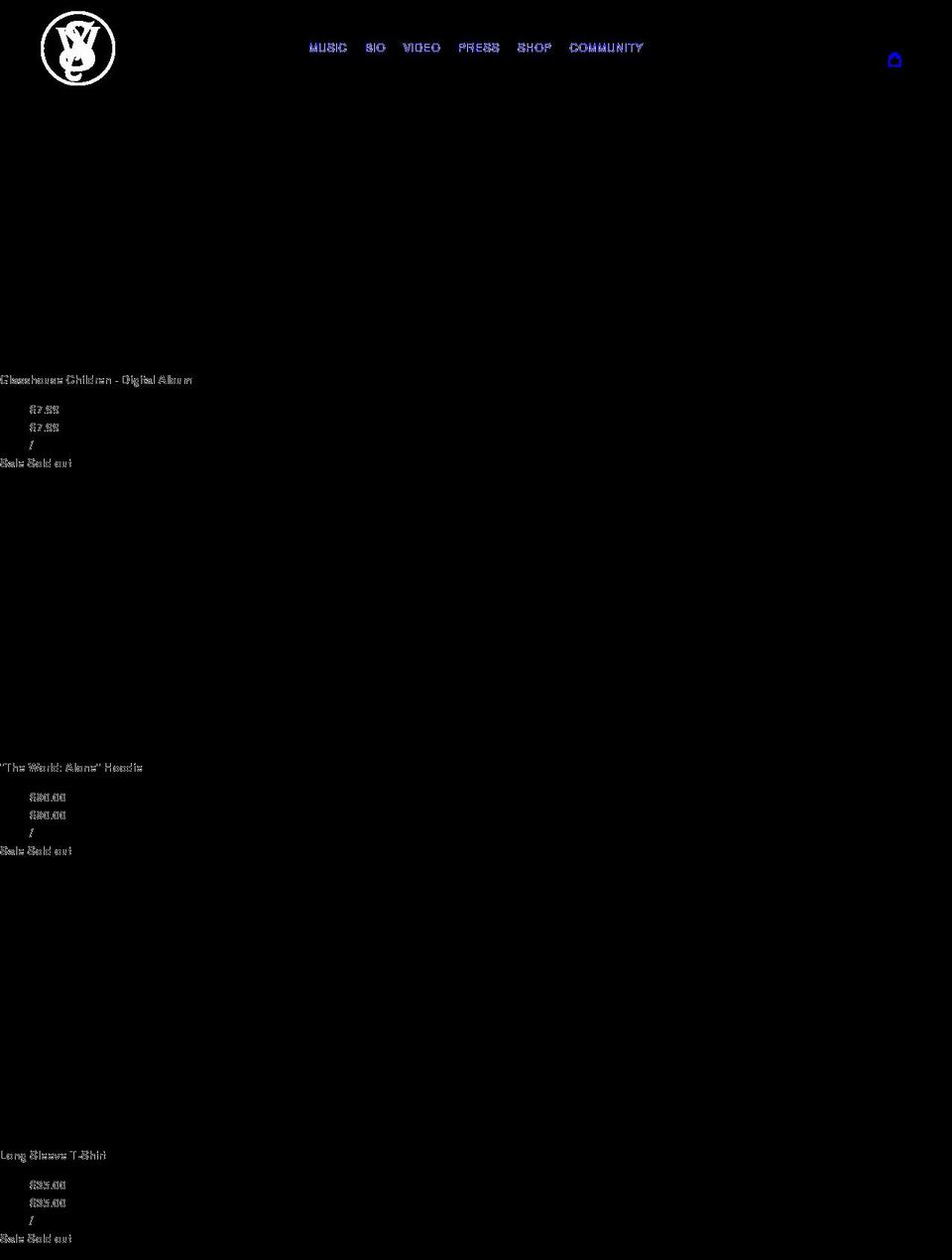samwilliams.myshopify.com shopify website screenshot