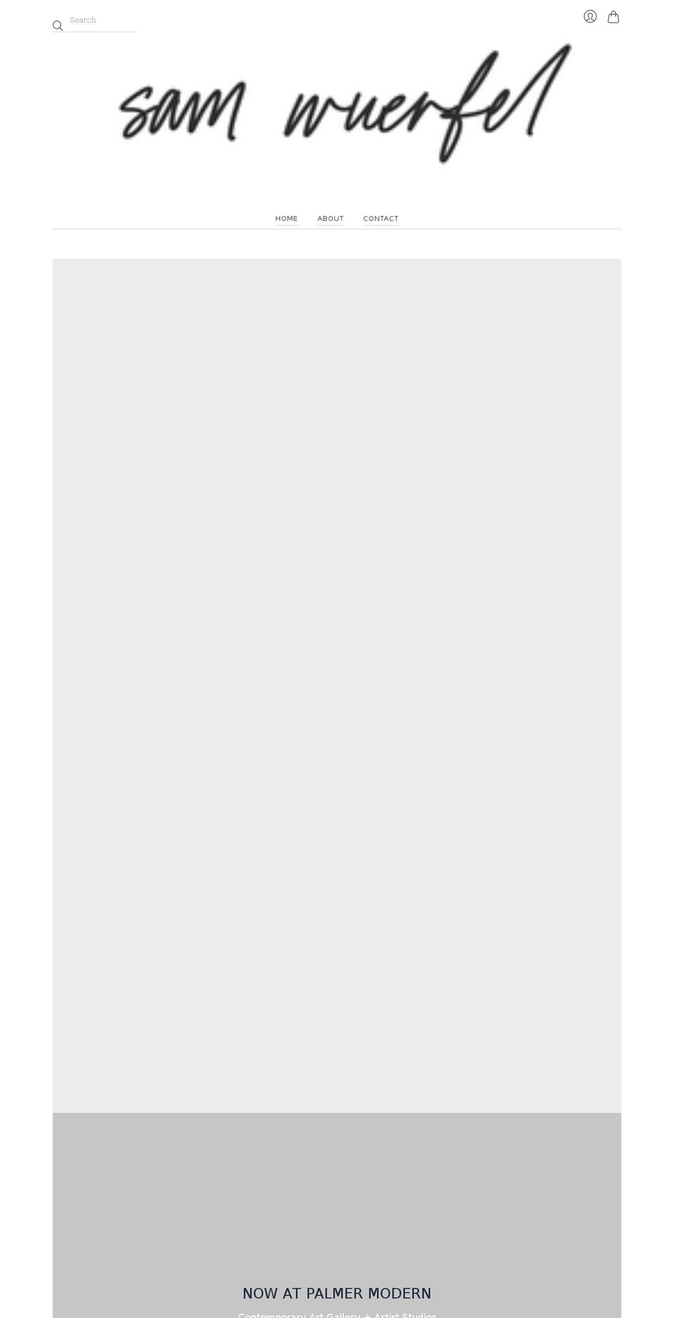 samwuerfel.com shopify website screenshot