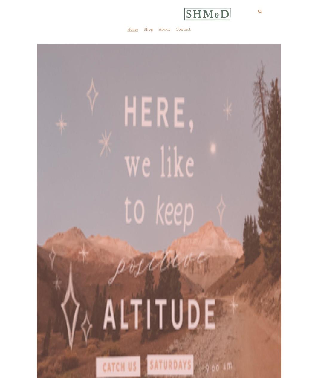 sanburgmercantile.com shopify website screenshot