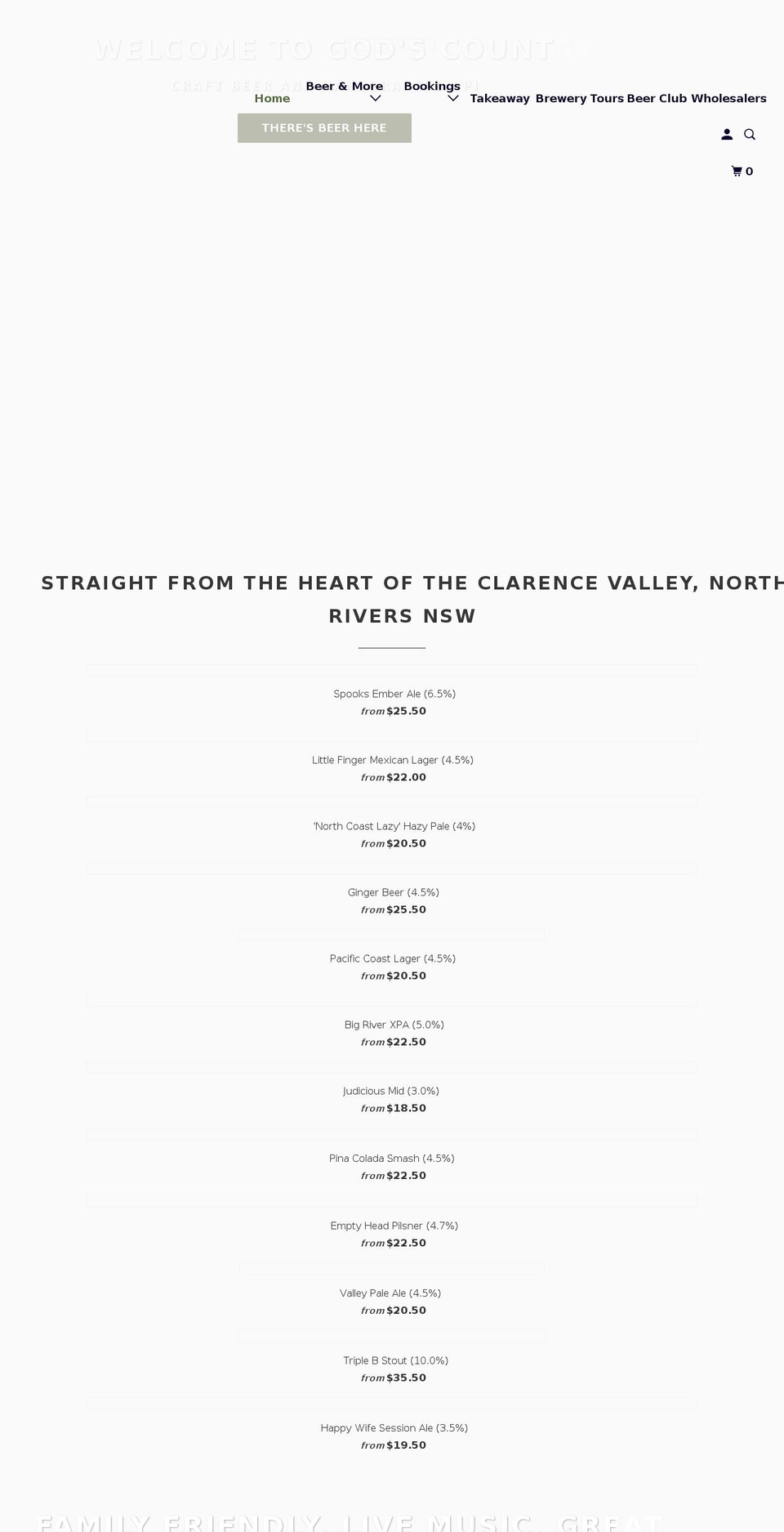 sanctusbrewingco.com.au shopify website screenshot