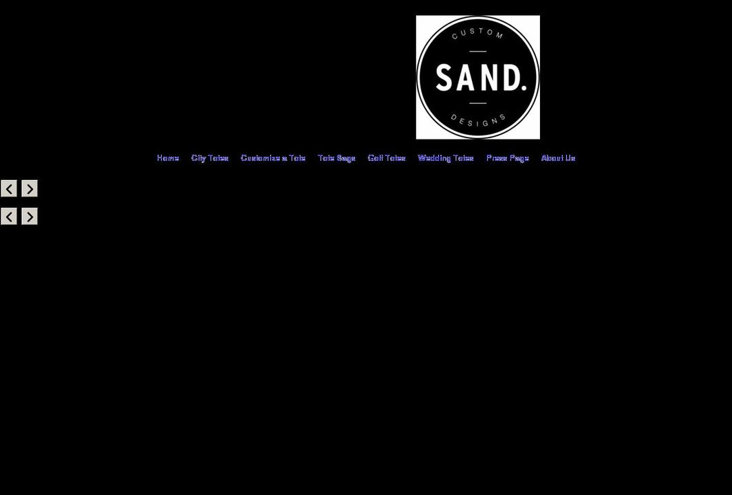 sandcustomdesigns.com shopify website screenshot