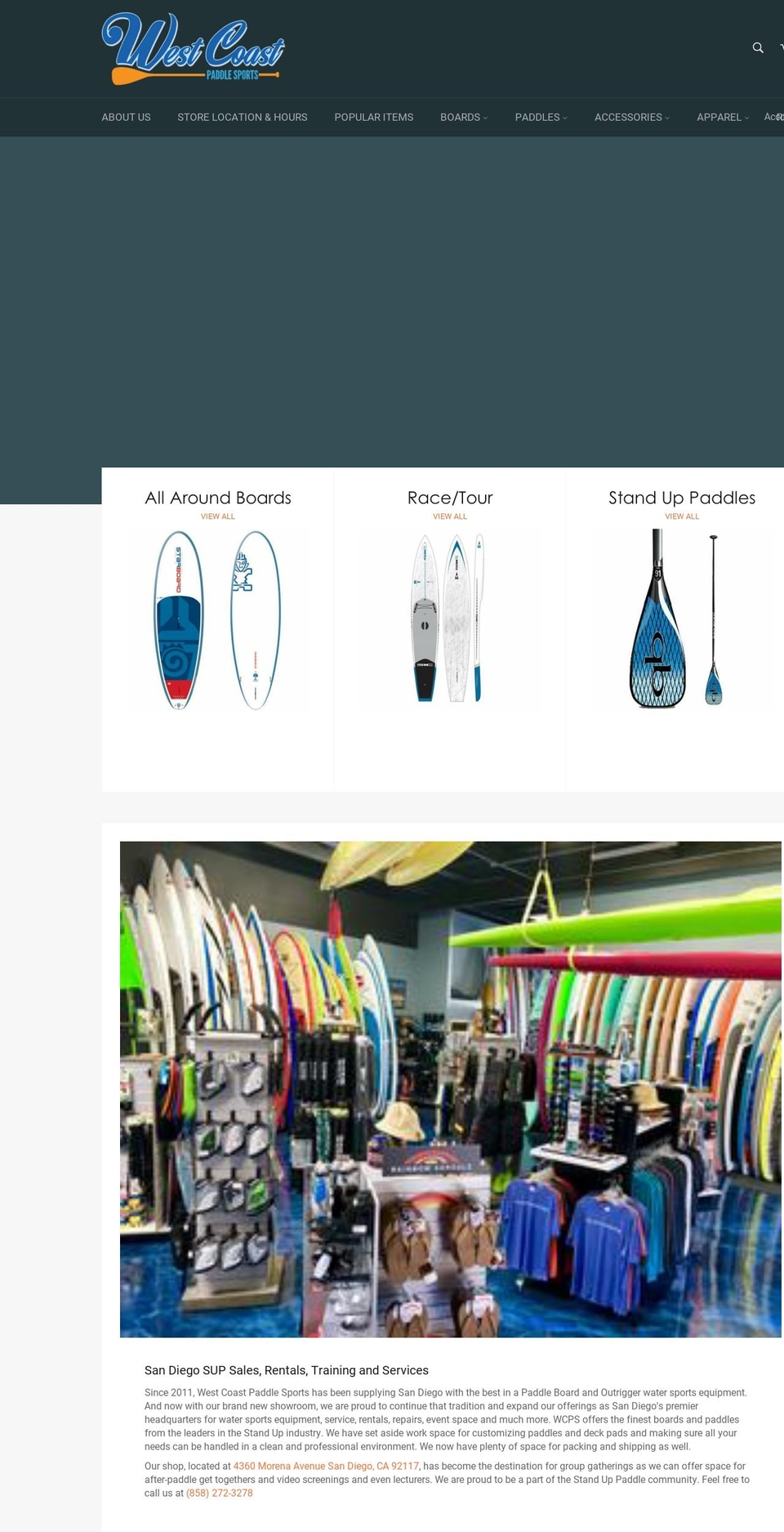 sandiegosuprepair.com — Shopify storefront screenshot