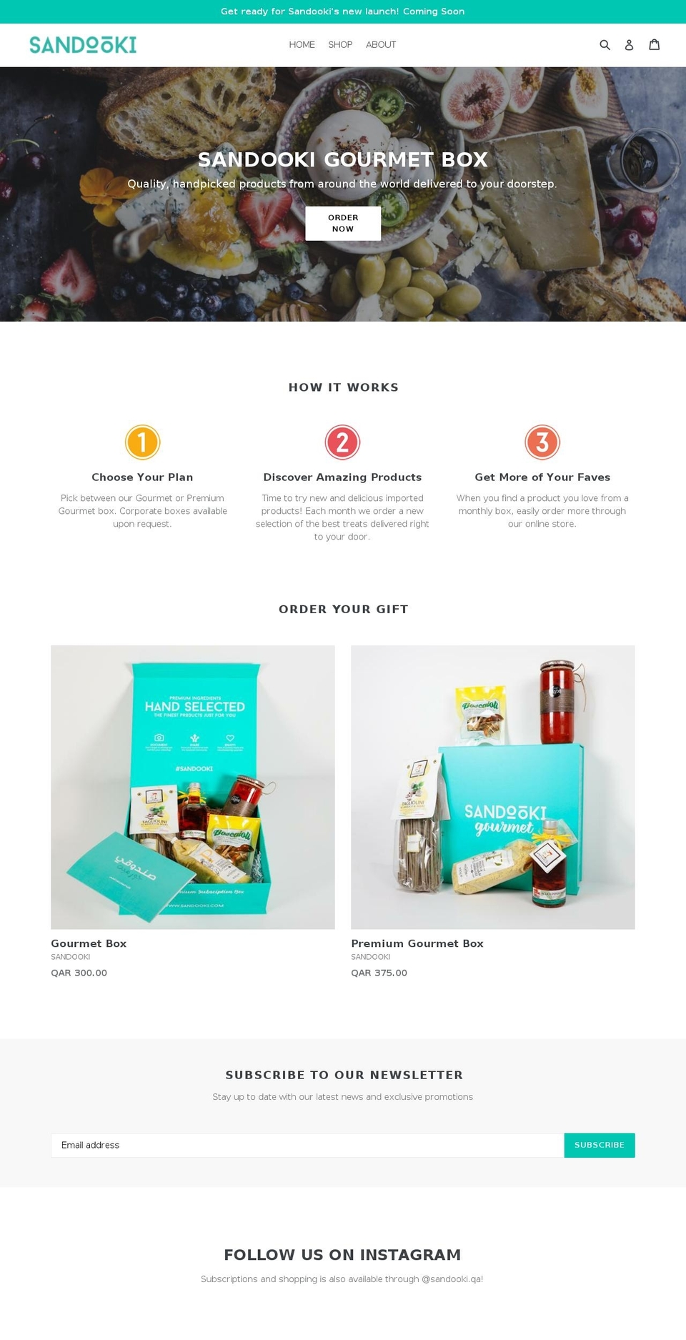 sandooki.com — Shopify storefront screenshot