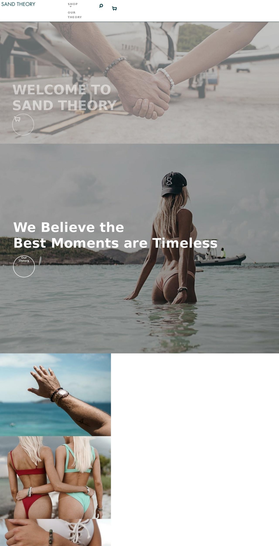 sandtheory.com — Shopify storefront screenshot