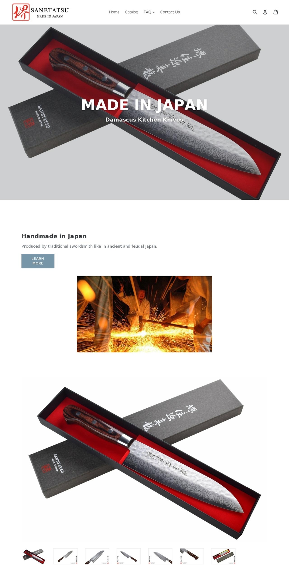 sanetatsu.com — Shopify storefront screenshot