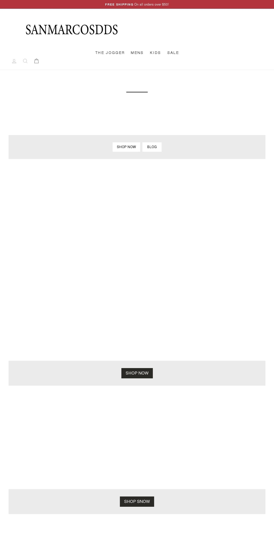 sanmarcosdds.com shopify website screenshot