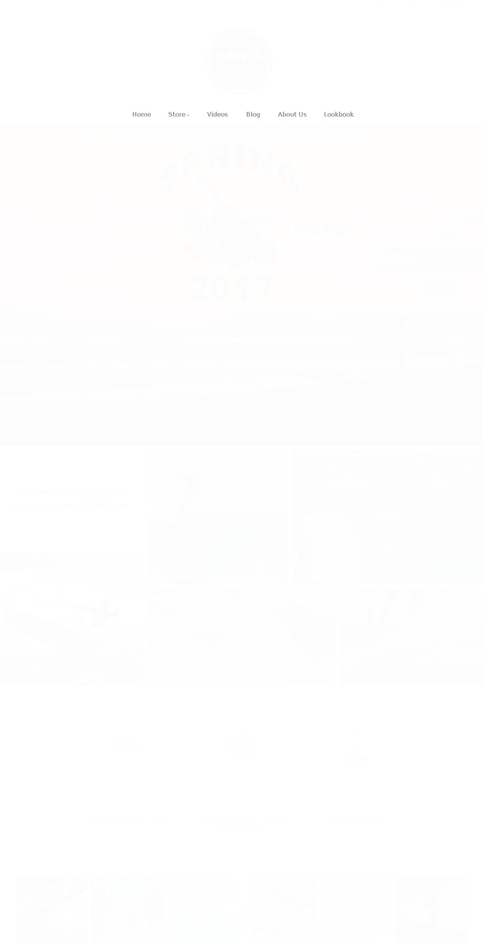 sanoboardridingco.com shopify website screenshot