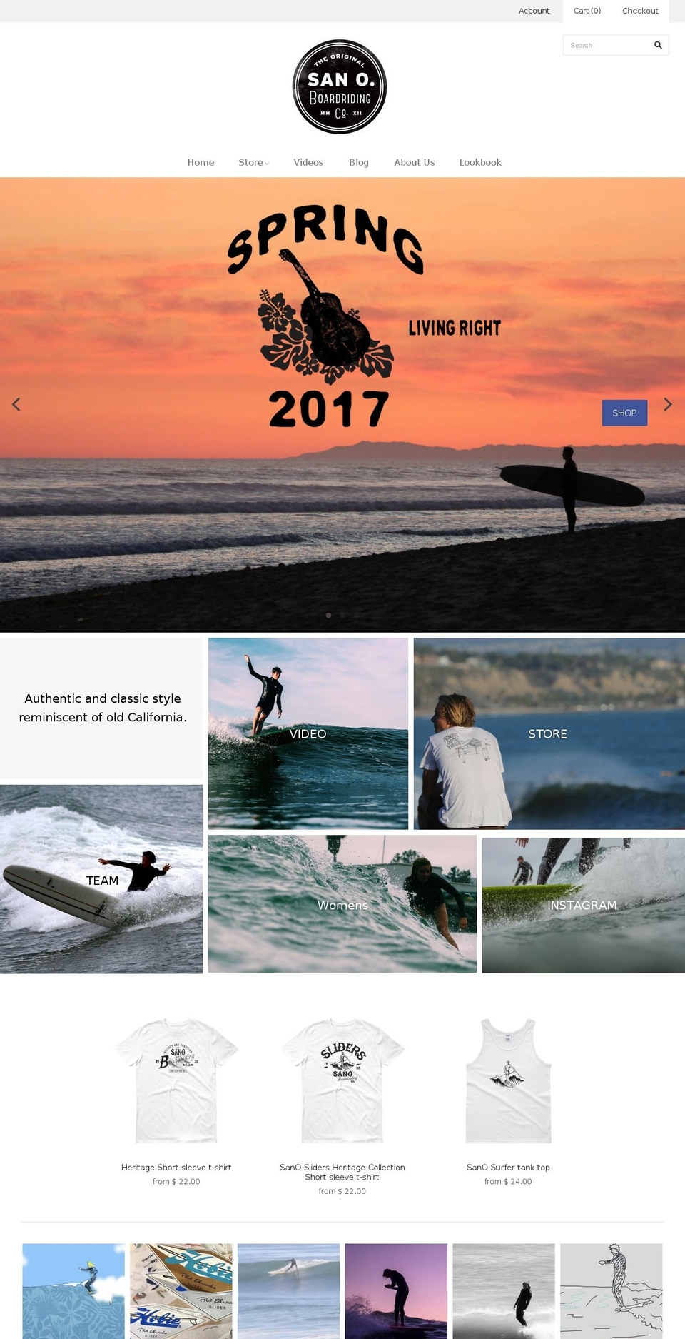 sanosunday.com shopify website screenshot