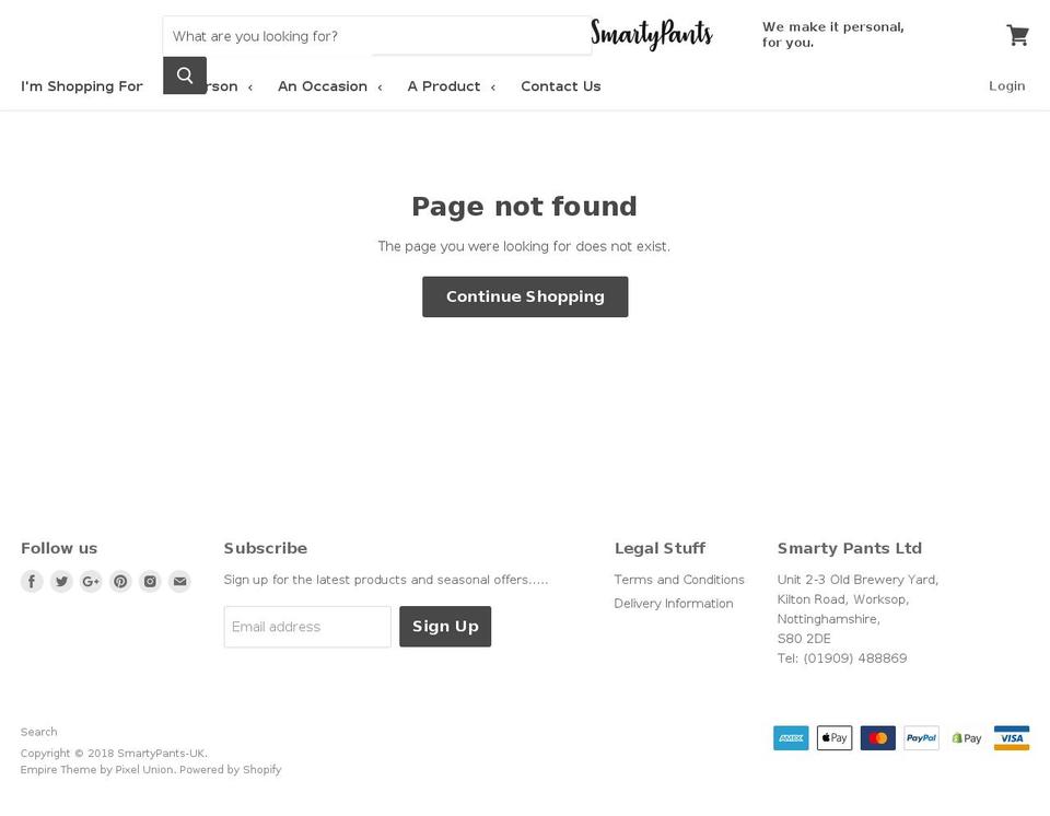 santasacks.net shopify website screenshot