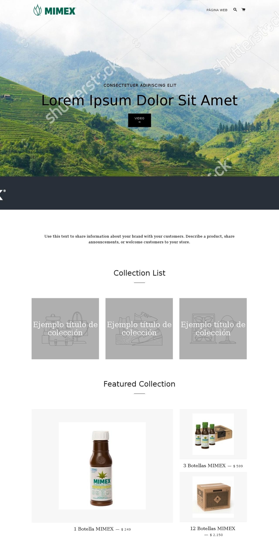 sapagave.com — Shopify storefront screenshot