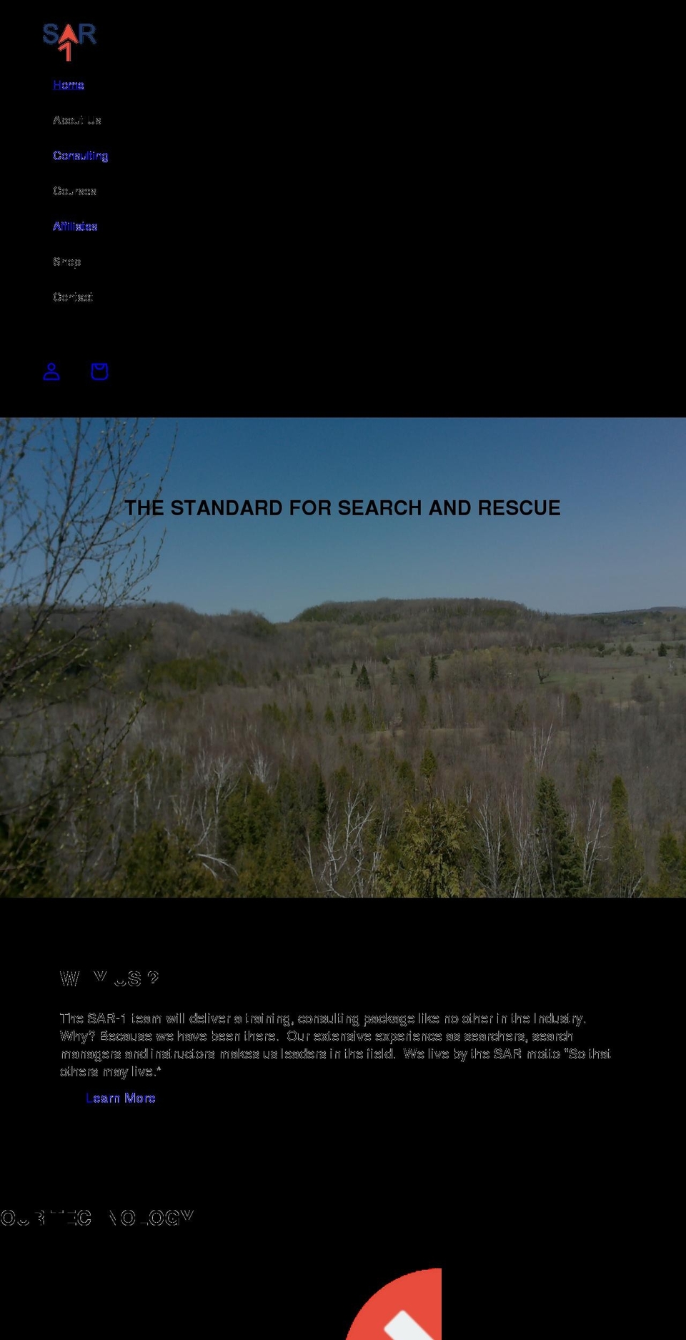 sar-1.ca shopify website screenshot