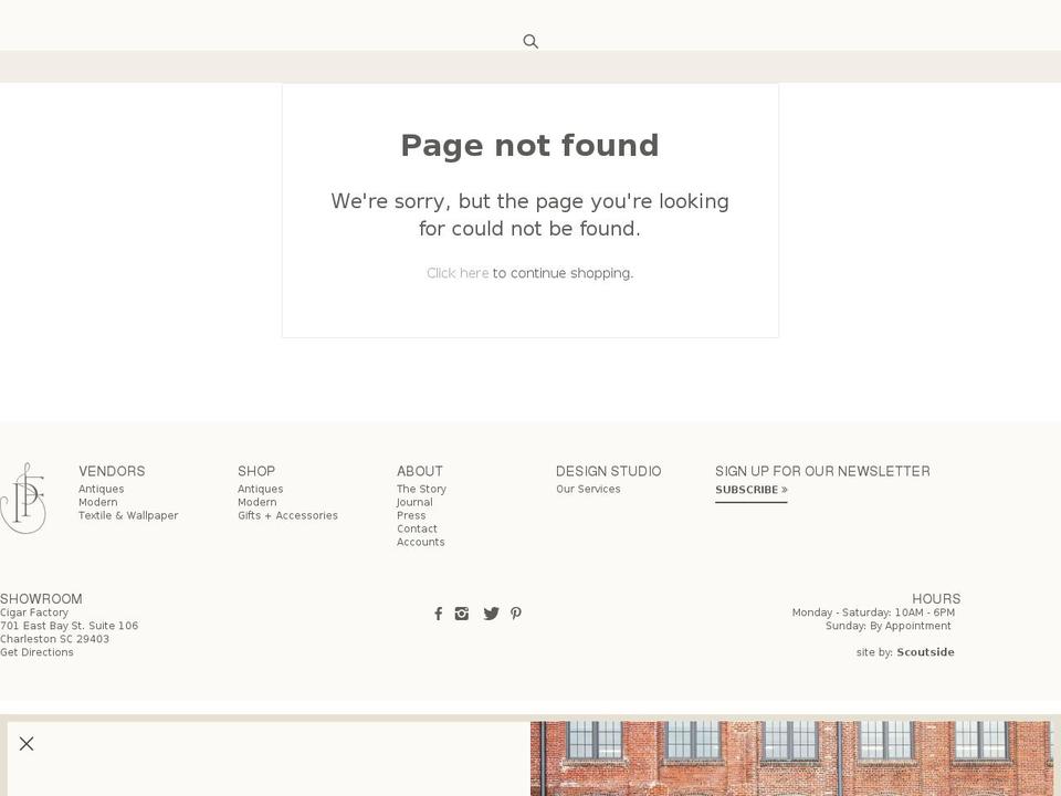 sarahhamlinhastings.com — Shopify storefront screenshot