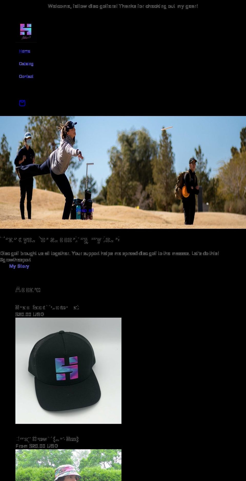 sarahhokom.com shopify website screenshot