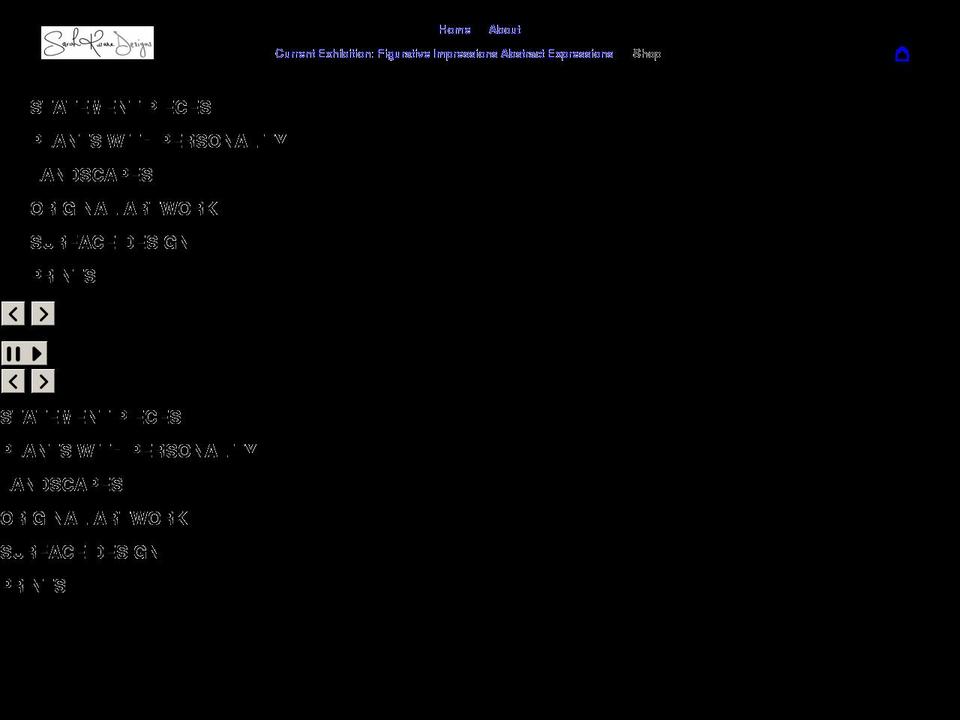 sarahkeanedesigns.com shopify website screenshot