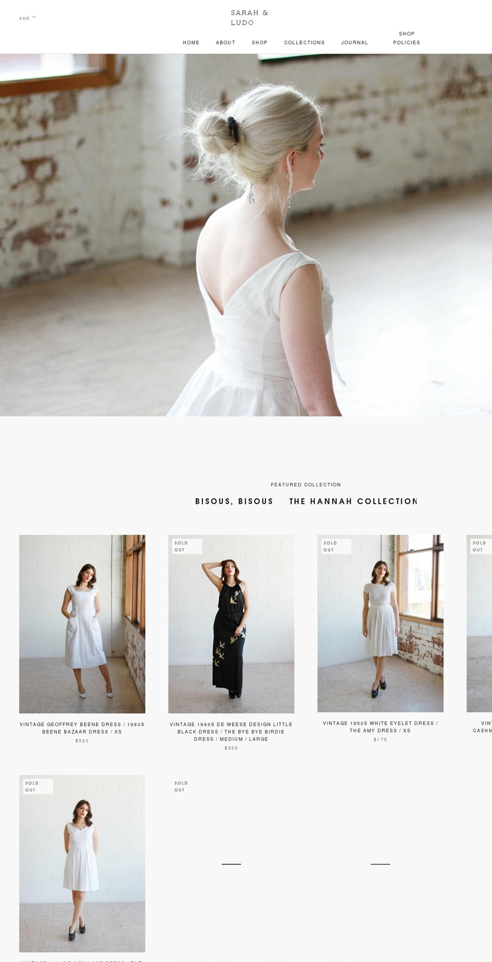 sarahnludo.com shopify website screenshot