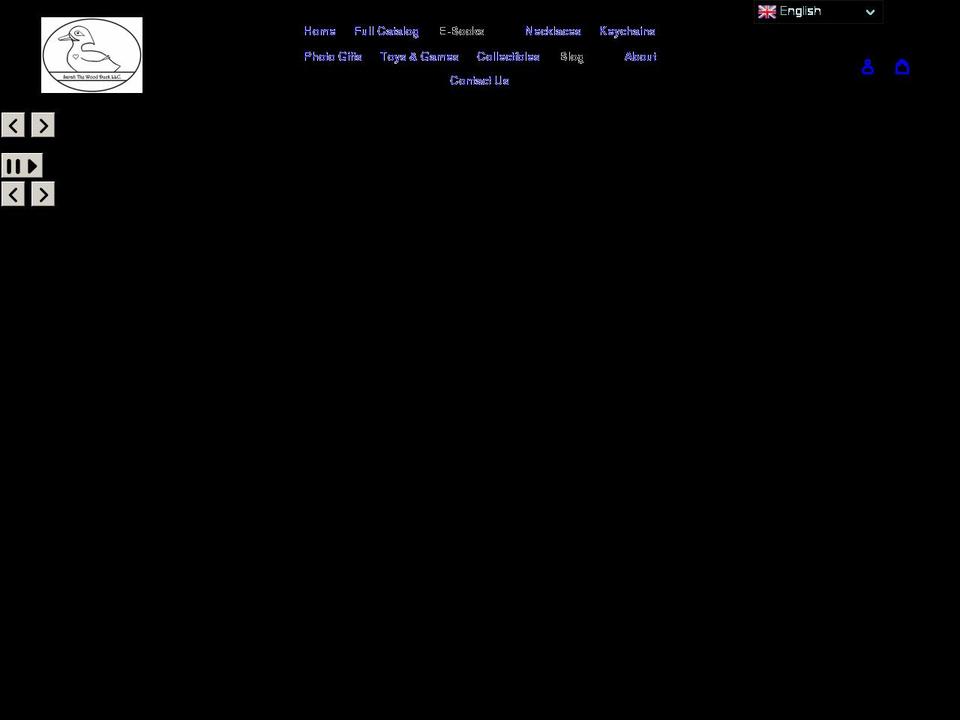 sarahthewoodduck.com shopify website screenshot
