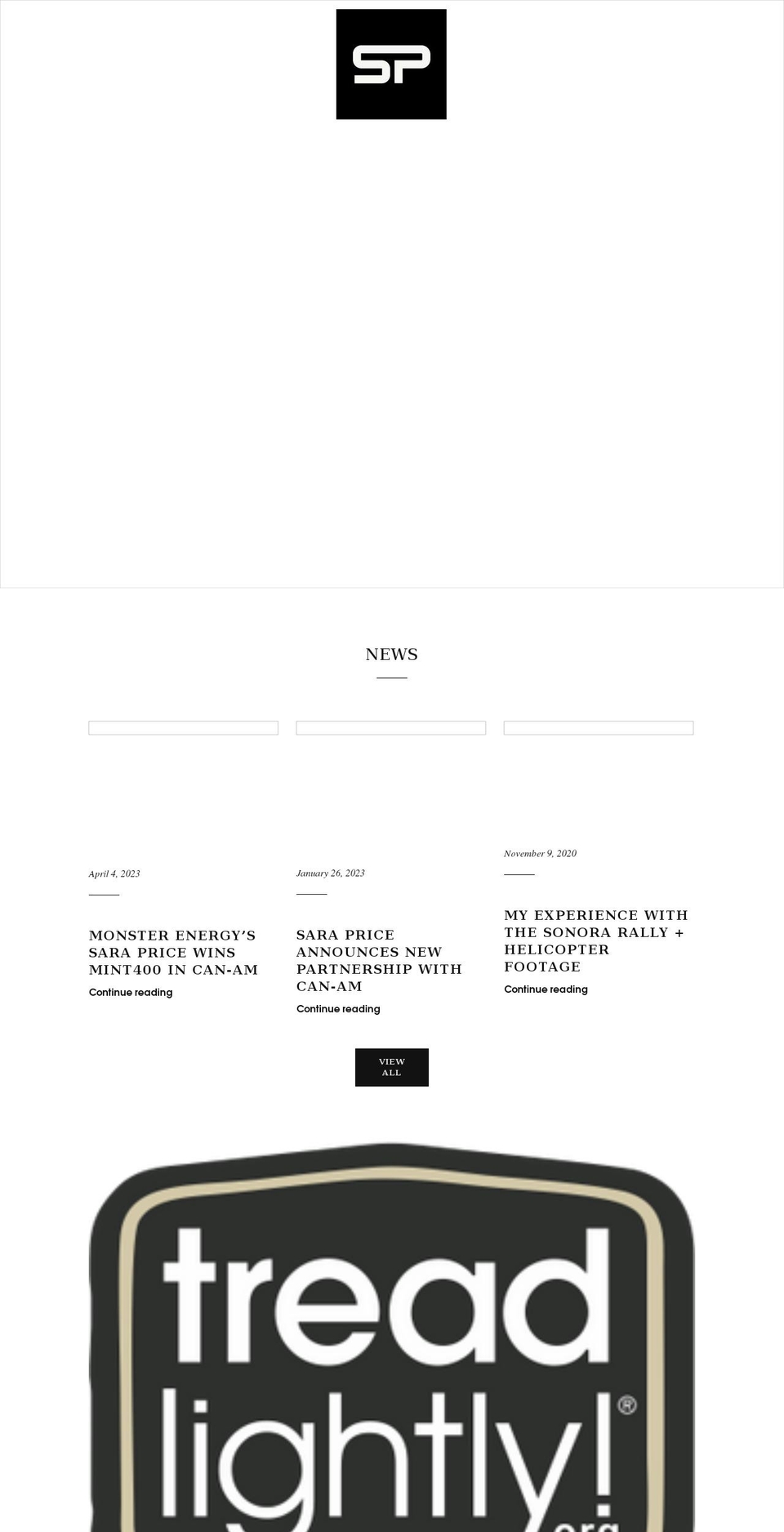 sarapricemx.com shopify website screenshot