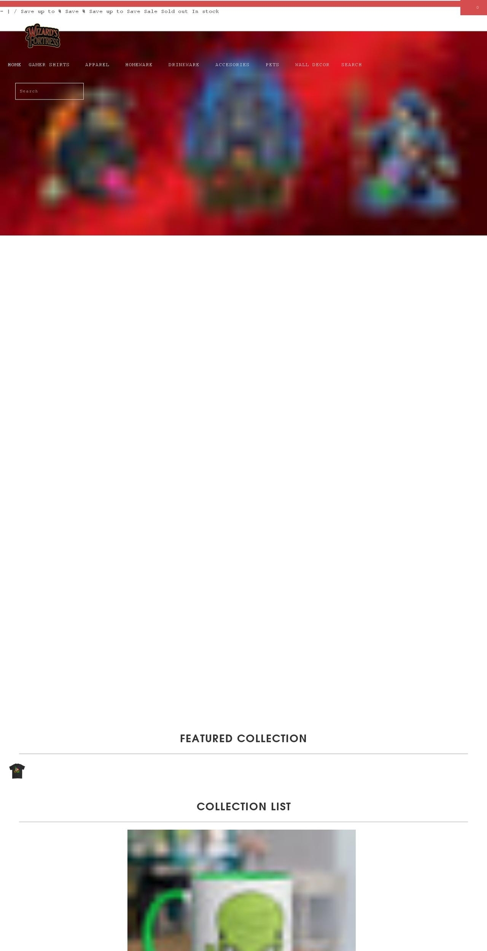 sarcasticmerch.com — Shopify storefront screenshot