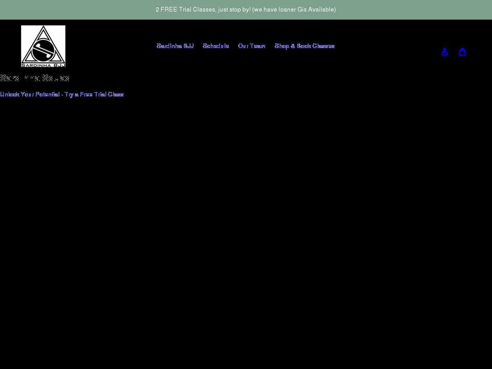 sardinhabjj.com shopify website screenshot