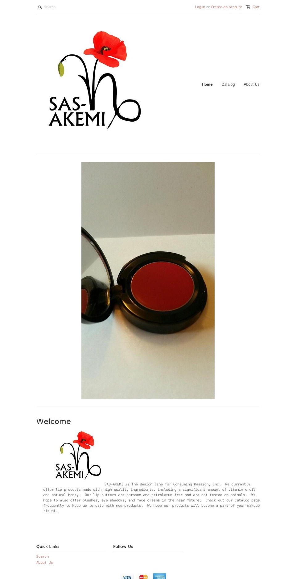 sas-akemi.com — Shopify storefront screenshot