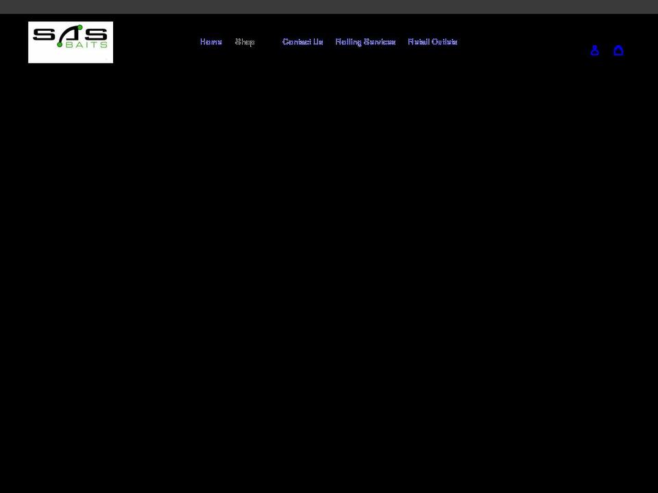 sasbaits.co.uk shopify website screenshot