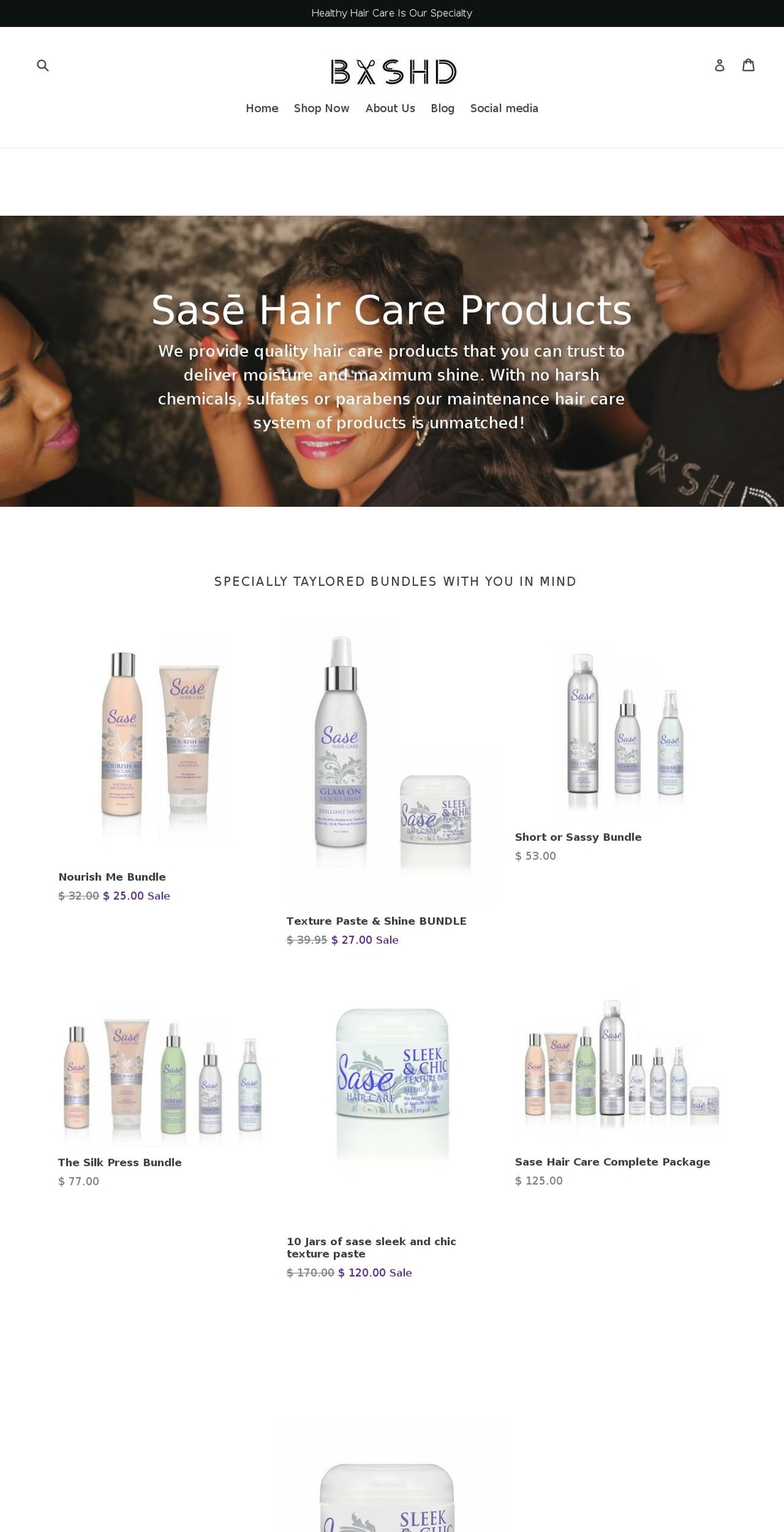 sasehc.com shopify website screenshot