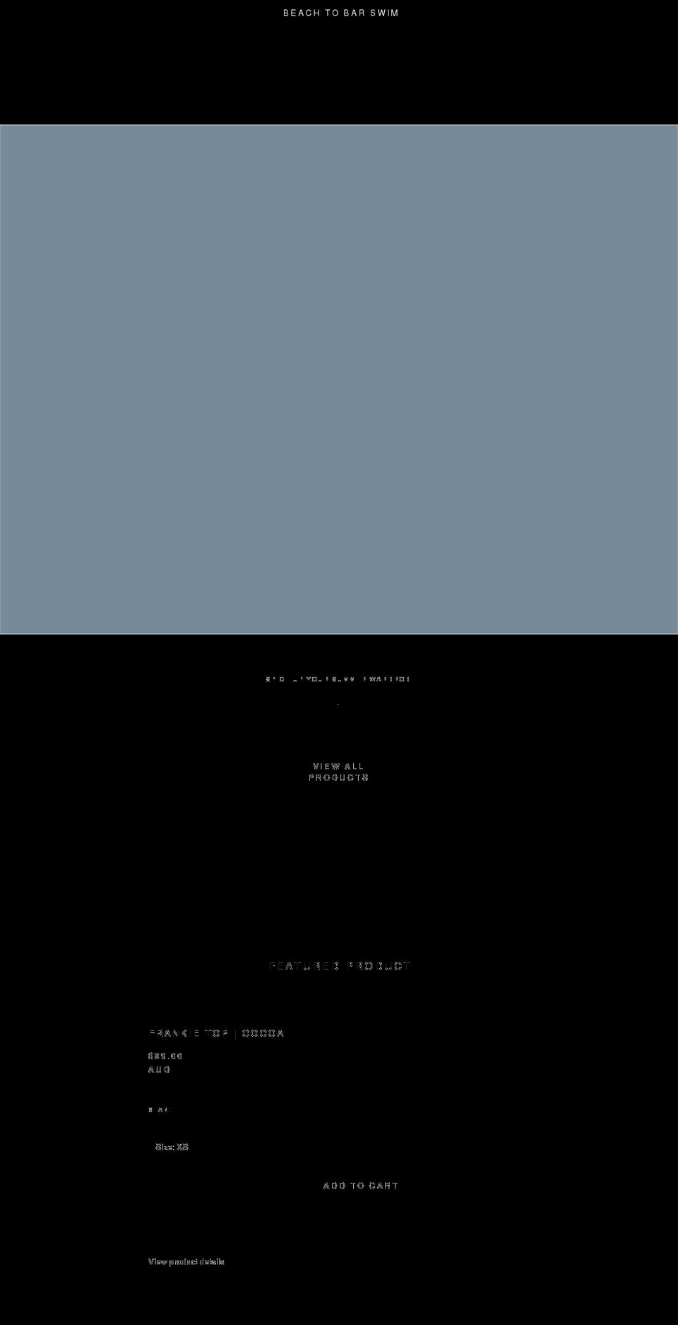 sashalabel.com shopify website screenshot