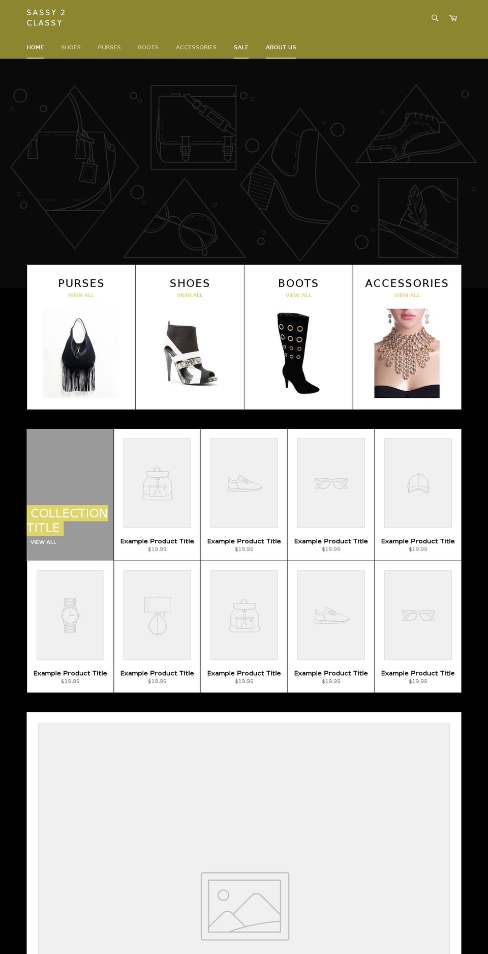 sass2class.com shopify website screenshot