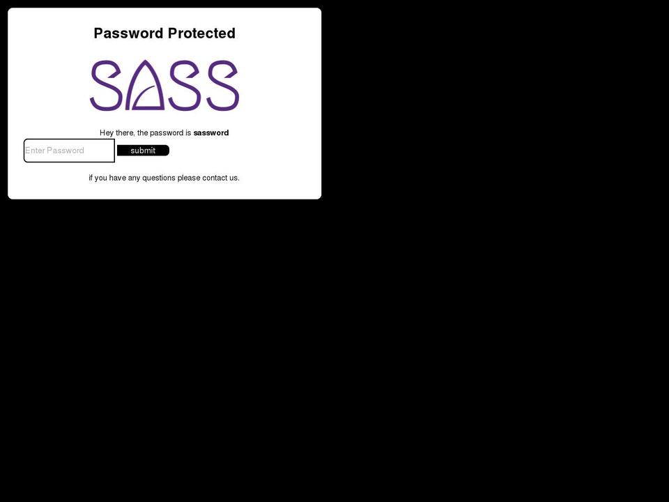 Accessories Shopify theme site example sassbk.com